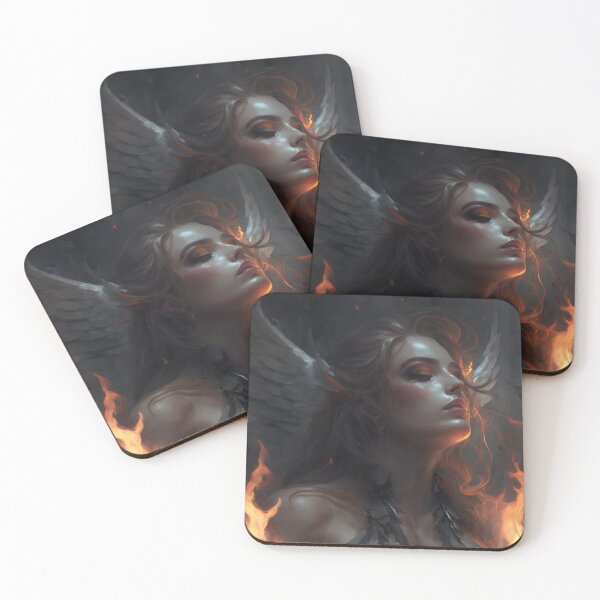 Item preview, Seraphic Lament: The Glow of Hope in Darkness designed and sold by oanaunciuleanu.