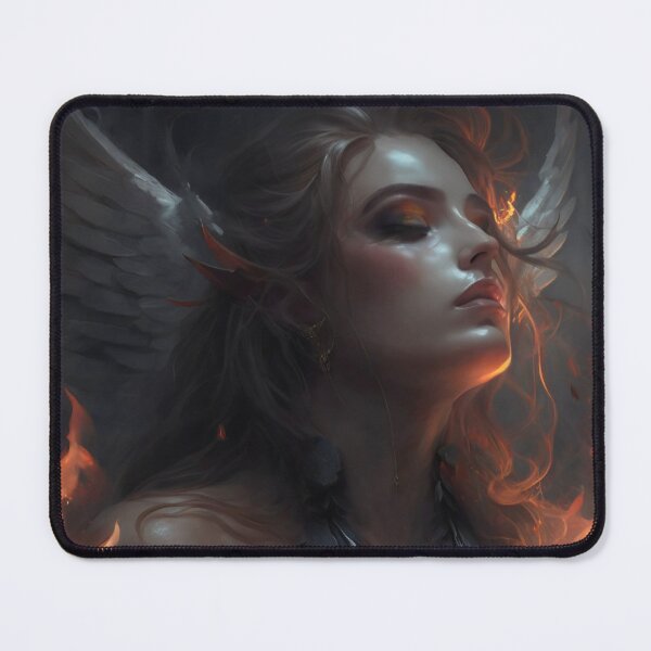 Item preview, Seraphic Lament: The Glow of Hope in Darkness designed and sold by oanaunciuleanu.