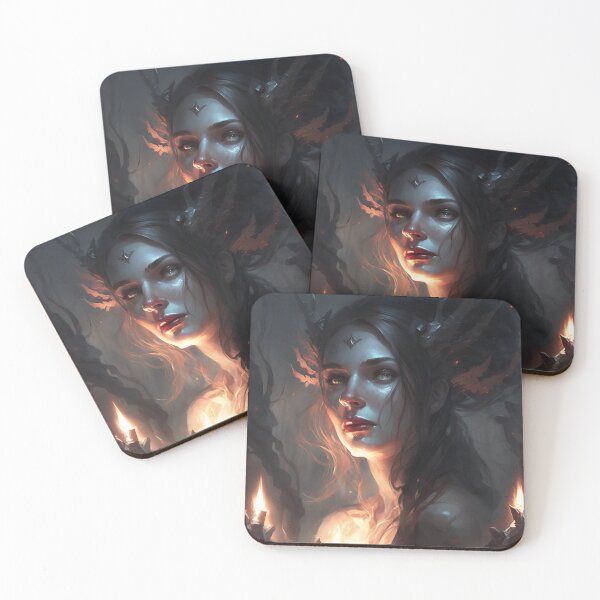 Item preview, Seraphic Lament: The Glow of Hope in Darkness designed and sold by oanaunciuleanu.