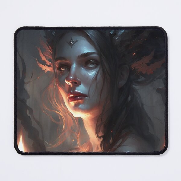 Item preview, Seraphic Lament: The Glow of Hope in Darkness designed and sold by oanaunciuleanu.