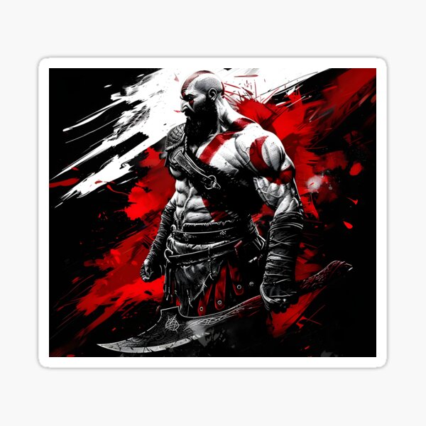 Item preview, Kratos - God Of War designed and sold by FamousArtDesign.