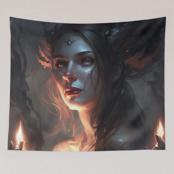 Item preview, Seraphic Lament: The Glow of Hope in Darkness designed and sold by oanaunciuleanu.