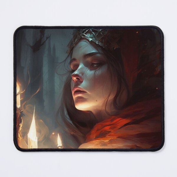 Item preview, Seraphic Lament: The Glow of Hope in Darkness designed and sold by oanaunciuleanu.