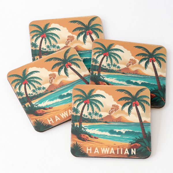 Item preview, Retro Hawaii Travel designed and sold by Tamas Das.