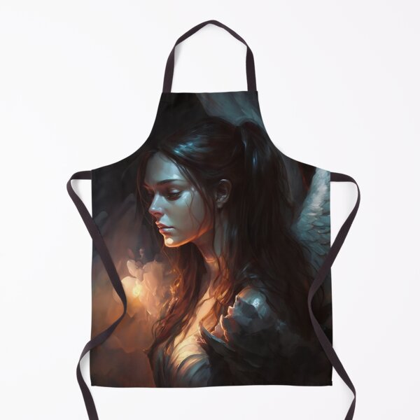 Item preview, Seraphic Lament: The Glow of Hope in Darkness designed and sold by oanaunciuleanu.
