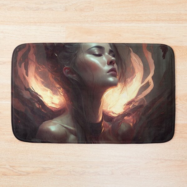 Item preview, Seraphic Lament: The Glow of Hope in Darkness designed and sold by oanaunciuleanu.