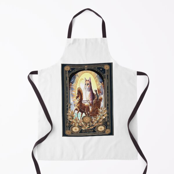 Item preview, CAT ARCANE TAROT: The chariot (the chariot) designed and sold by Venta Mix JellycientArt.