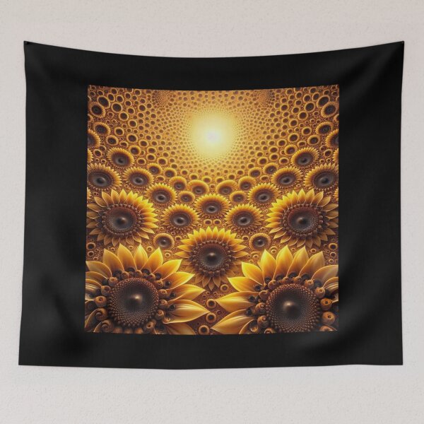 Item preview, Sunflower Abstract 4 designed and sold by Sybille-Yates.