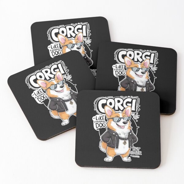 Item preview, CORGI - LIKE A NORMAL DOG BUT COOLER  designed and sold by justyna-s28.