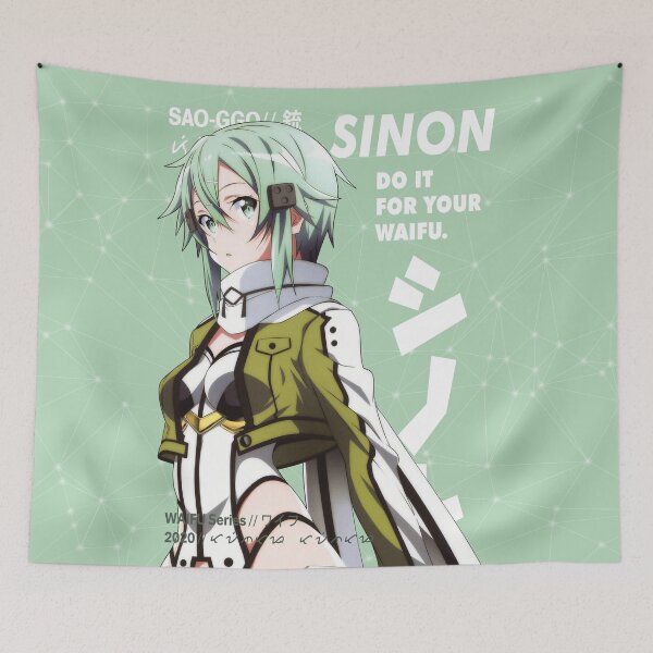 Item preview, Waifu Sinon designed and sold by seeaaann.