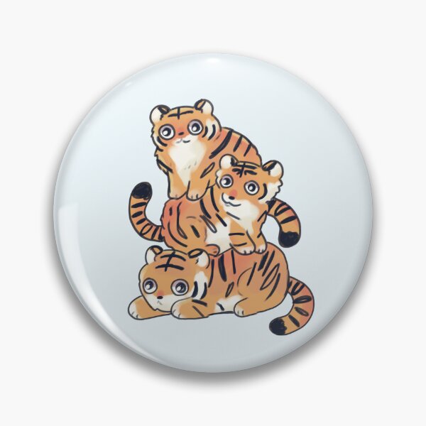 Item preview, Cute tiger stack  designed and sold by Artofmayara.
