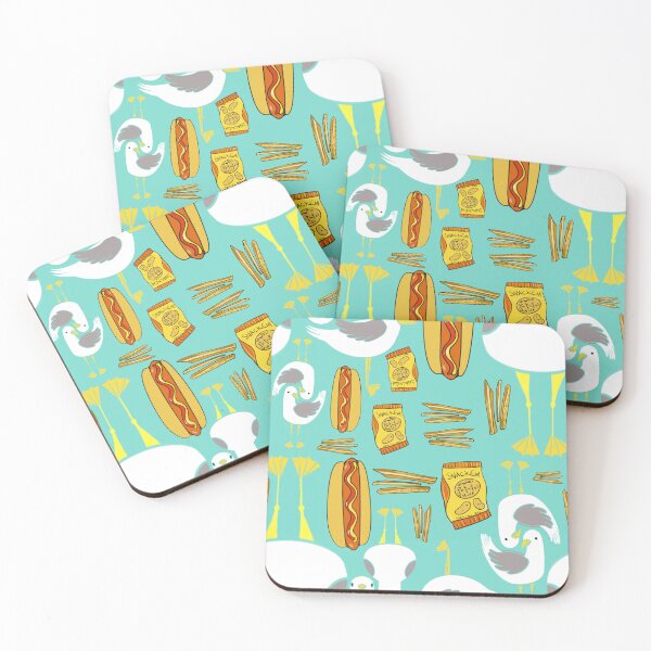 Item preview, Beach Bums Coney Island Seagulls designed and sold by Artlizzard.