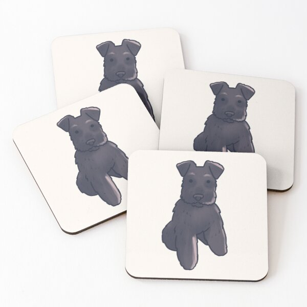 Item preview, Black Miniature schnauzer art  designed and sold by Artofmayara.