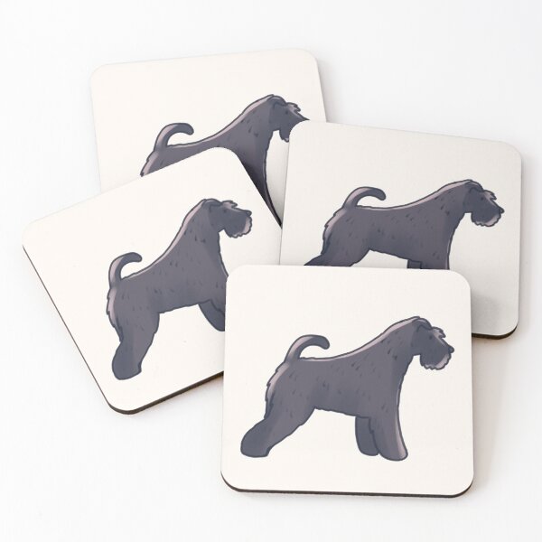 Item preview, Black Miniature schnauzer dog  designed and sold by Artofmayara.