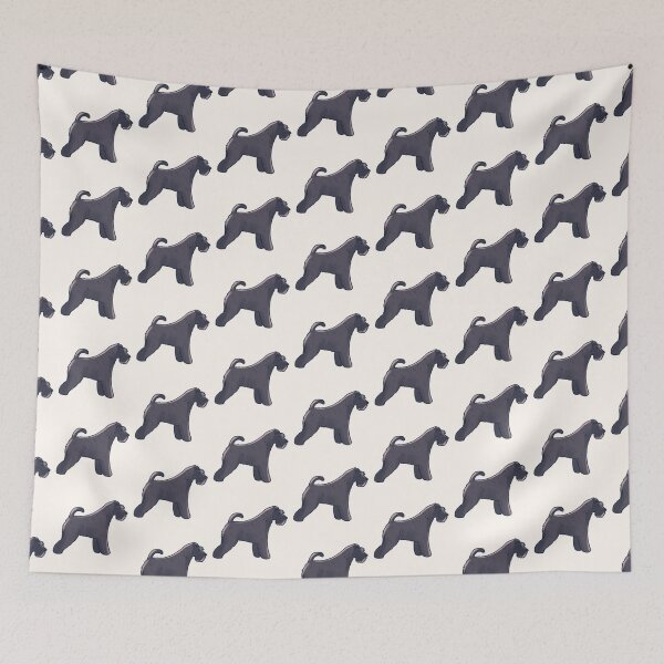 Item preview, Black Miniature schnauzer dog  designed and sold by Artofmayara.