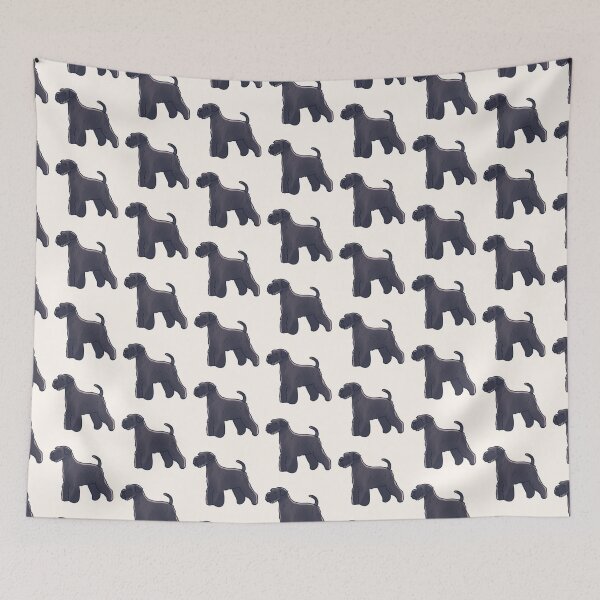 Item preview, Black Miniature schnauzer dog  designed and sold by Artofmayara.