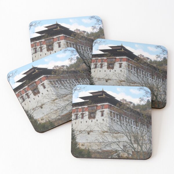 Item preview, Dzong- Monastery Bhutan designed and sold by Digiart Den.