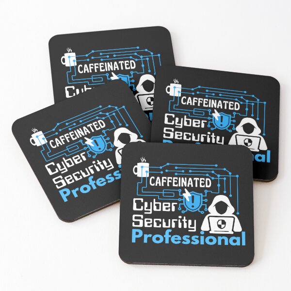 Item preview, Cybersecurity Professional and Coffee Lover | White Font designed and sold by FocusChillax.