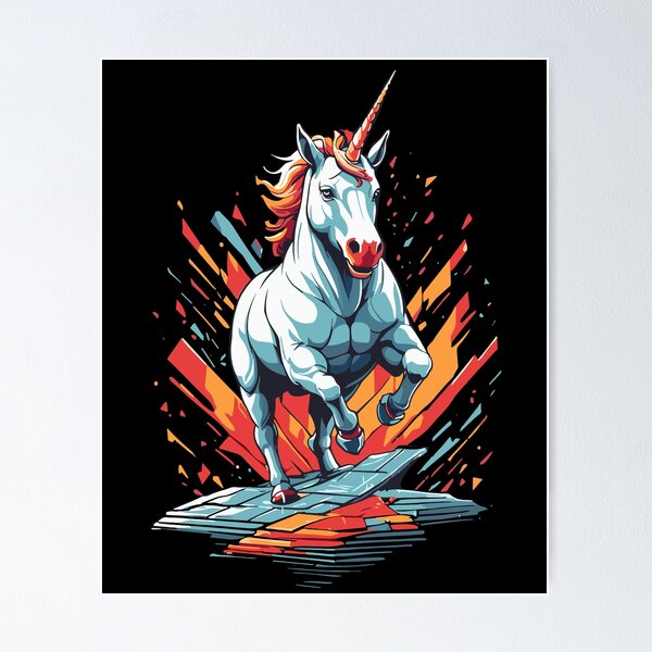 Artikelvorschau, Einhorn Liebhaber Design Lustige Einhörner Süß entworfen und verkauft von LuminOrb.
