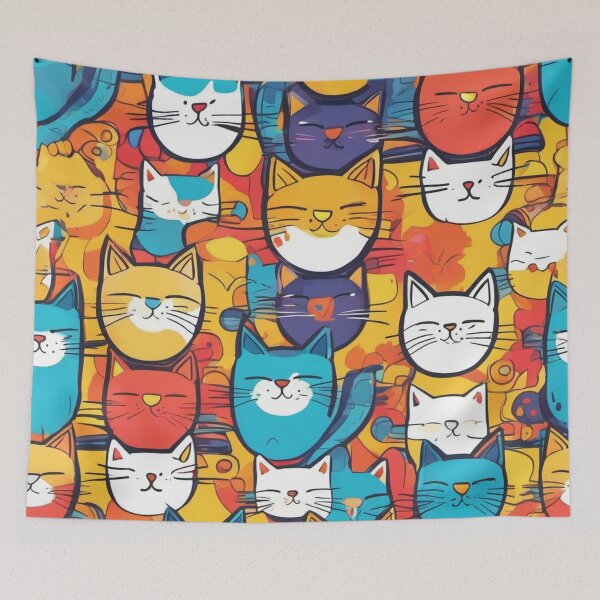 Item preview, Cat-tastic Collage designed and sold by The-Photo-Loft.