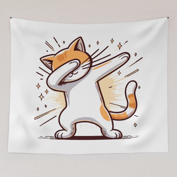 Item preview, Dabbing Cat designed and sold by Designowner.
