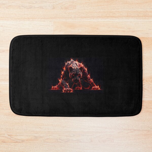 Item preview, Flaming black puma designed and sold by LeFreik1410.