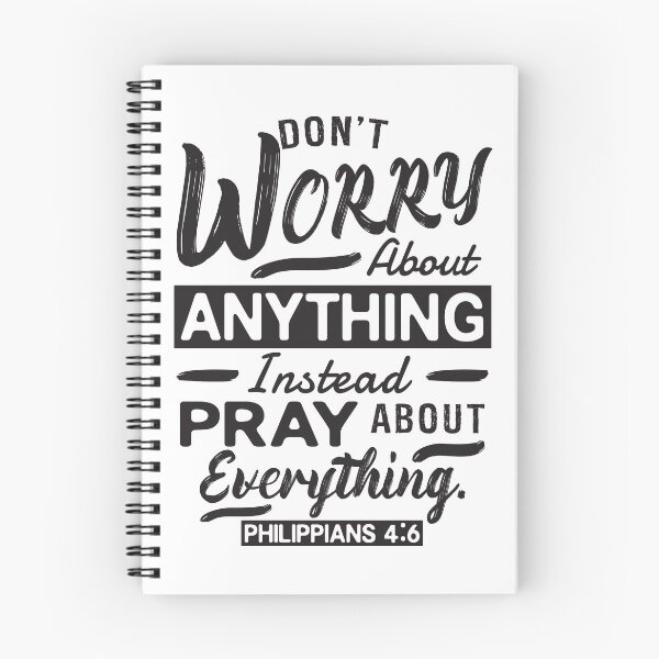 Item preview, Philippians 4:6 Don’t Worry About Anything designed and sold by plushism.