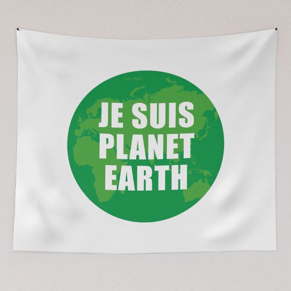 Item preview, Je Suis Planet Earth designed and sold by Nanika-akimoto.