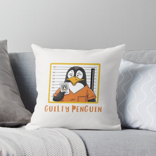 Item preview, Guilty Penguin Mugshot designed and sold by Colorful-Garden.