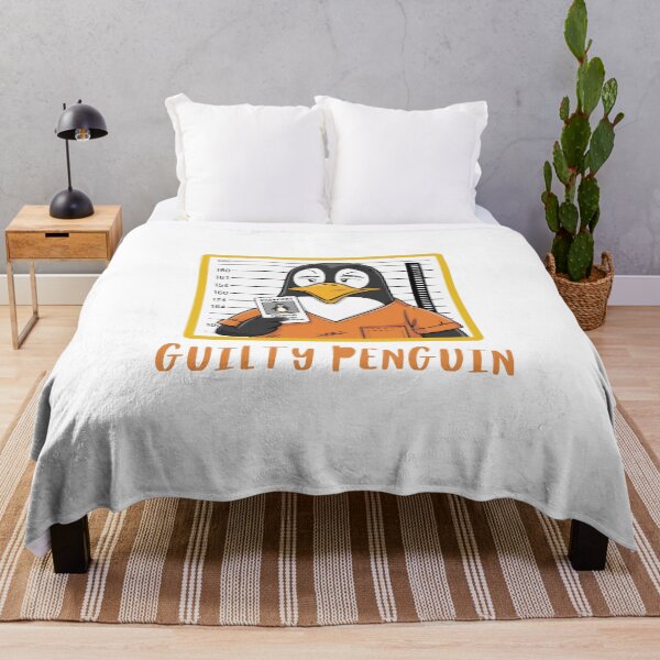 Item preview, Guilty Penguin Mugshot designed and sold by Colorful-Garden.