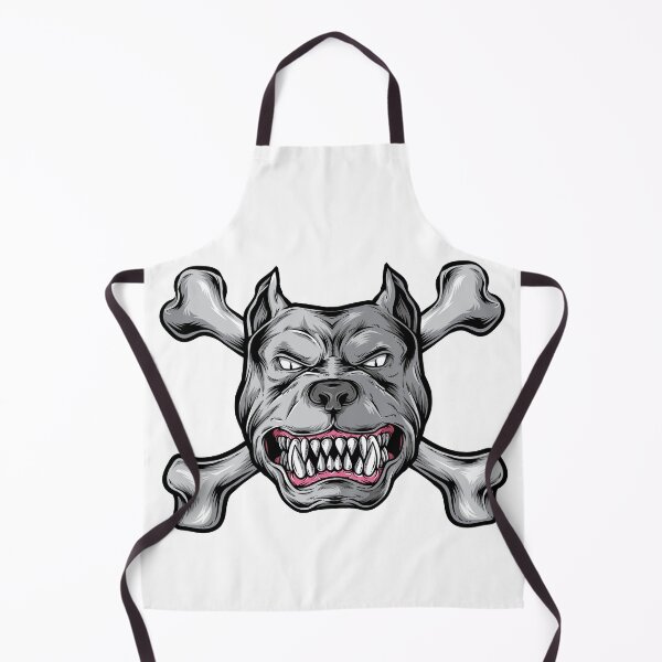 Item preview, Fierce Pitbull Skull and Crossbone designed and sold by DreamMaden.