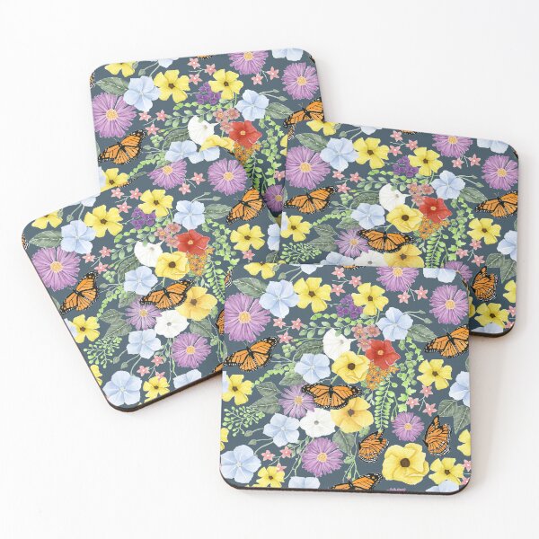 Item preview, Wildflowers of Carnarvon Gorge Navy Large designed and sold by greenerybywendy.