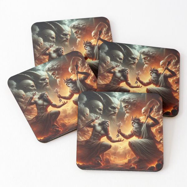 Item preview, Poseidon against Archimedes designed and sold by TimeToMap.