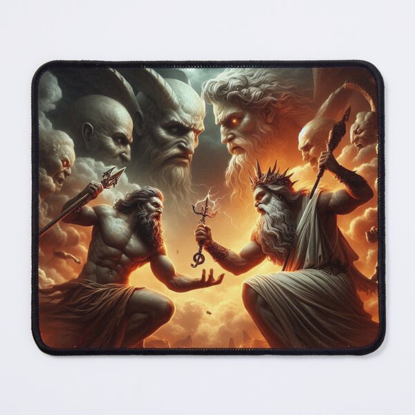 Item preview, Poseidon against Archimedes designed and sold by TimeToMap.