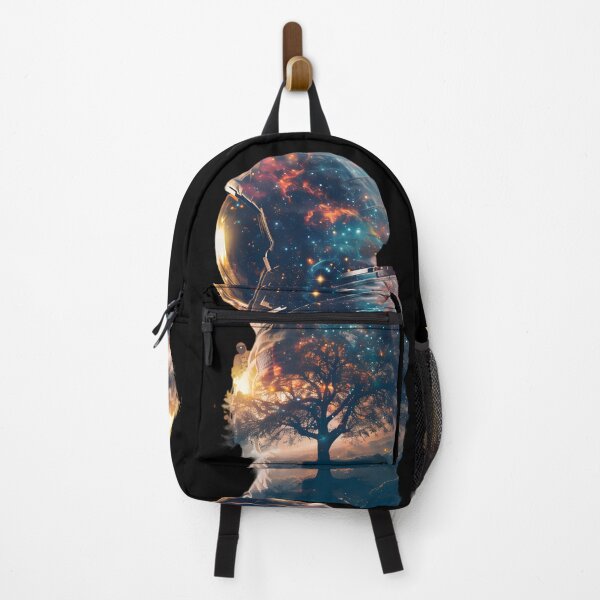 Item preview, Galactic Tree: Astronaut's Double Exposure designed and sold by AI-Only Creations.