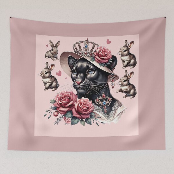 Item preview,  Queen pntr pink bcgrnd maturity designed and sold by Queueka.