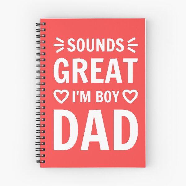 Item preview, Suena genial Soy niño papá padre papá cita texto blanco designed and sold by mysteriousquote.