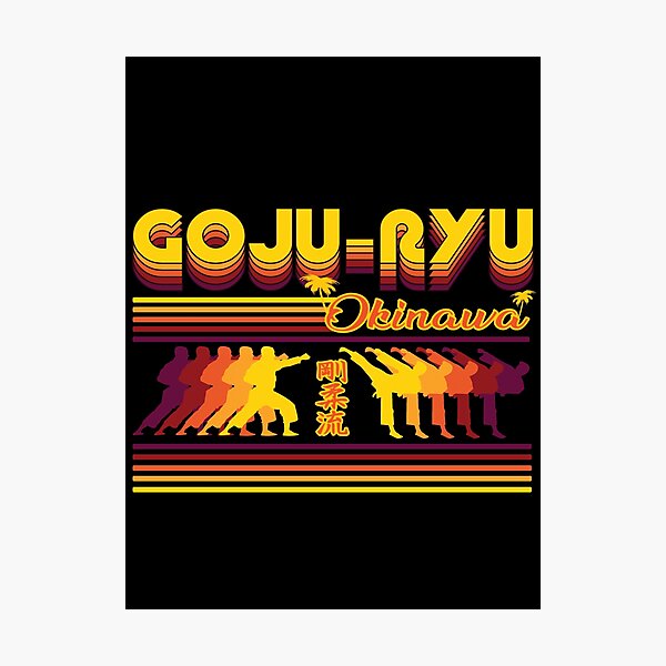 Artikel-Vorschau von Goju-Ryu Karate Dojo - Traditionelle Retro Kampfkunst, designt und verkauft von RetroMaritalArt.