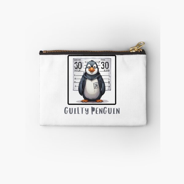 Item preview, Guilty Penguin Mugshot designed and sold by Colorful-Garden.