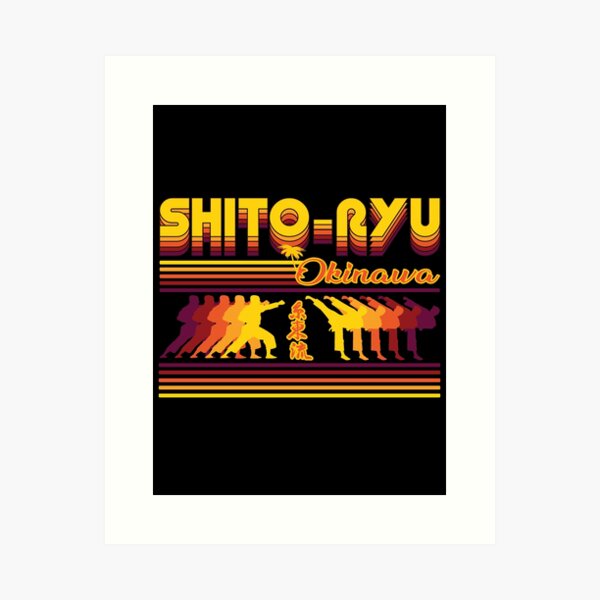 Artikel-Vorschau von Shito-Ryu Karate Dojo - Traditionelle Retro Kampfkunst, designt und verkauft von RetroMaritalArt.
