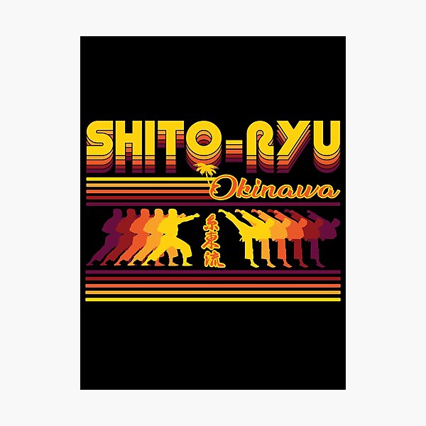 Artikel-Vorschau von Shito-Ryu Karate Dojo - Traditionelle Retro Kampfkunst, designt und verkauft von RetroMaritalArt.