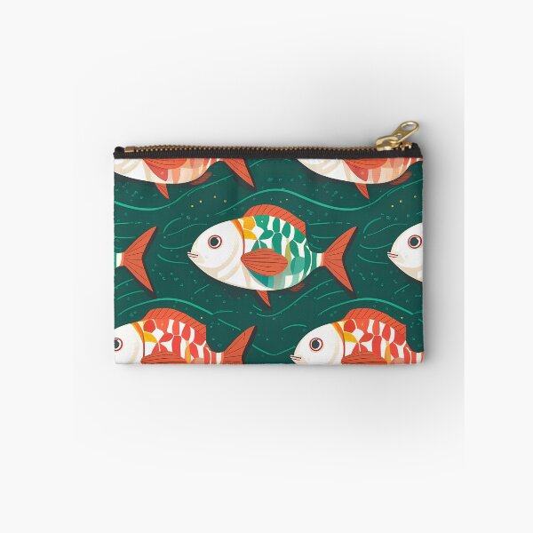 Item preview, Whimsical Fish Pattern designed and sold by FocusedArt.