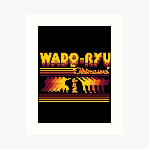 Artikel-Vorschau von Wado-Ryu Karate Dojo - Traditionelle Retro Kampfkunst, designt und verkauft von RetroMaritalArt.