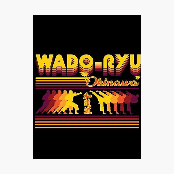 Artikel-Vorschau von Wado-Ryu Karate Dojo - Traditionelle Retro Kampfkunst, designt und verkauft von RetroMaritalArt.