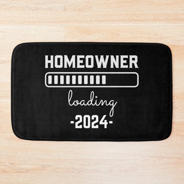 Item preview, Homeowner loading 2024 - white text designed and sold by EmeraldeaArt.