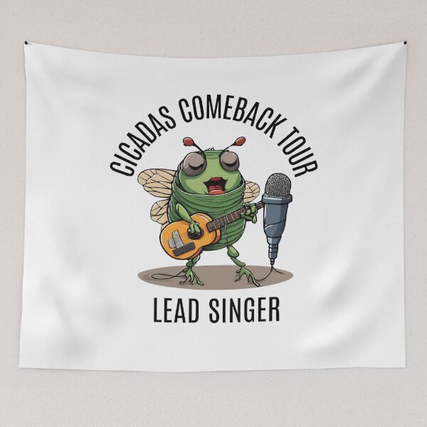 Item preview, Cicadas Comeback Tour Lead Singer Female Cicada designed and sold by sydney-syder.