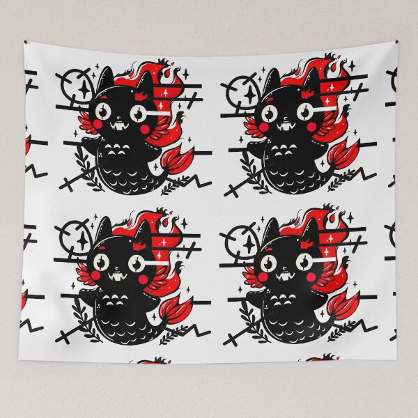 Item preview, Catfish on Fire designed and sold by VOKED.