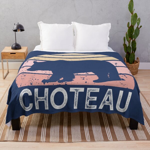 Item preview, Choteau Montana Retro Bear designed and sold by Esskay Designs.