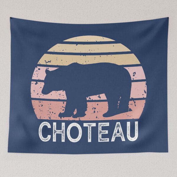 Item preview, Choteau Montana Retro Bear designed and sold by Esskay Designs.