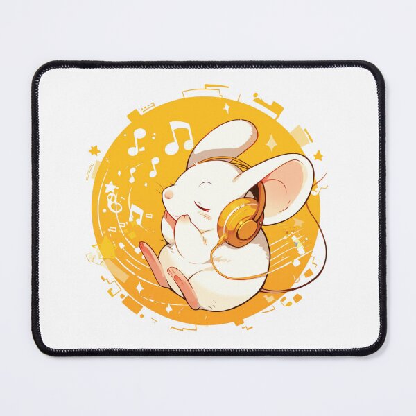 Item preview, Cute Mouse Listening to music designed and sold by SMARTKIT  DESIGNAGENCY.